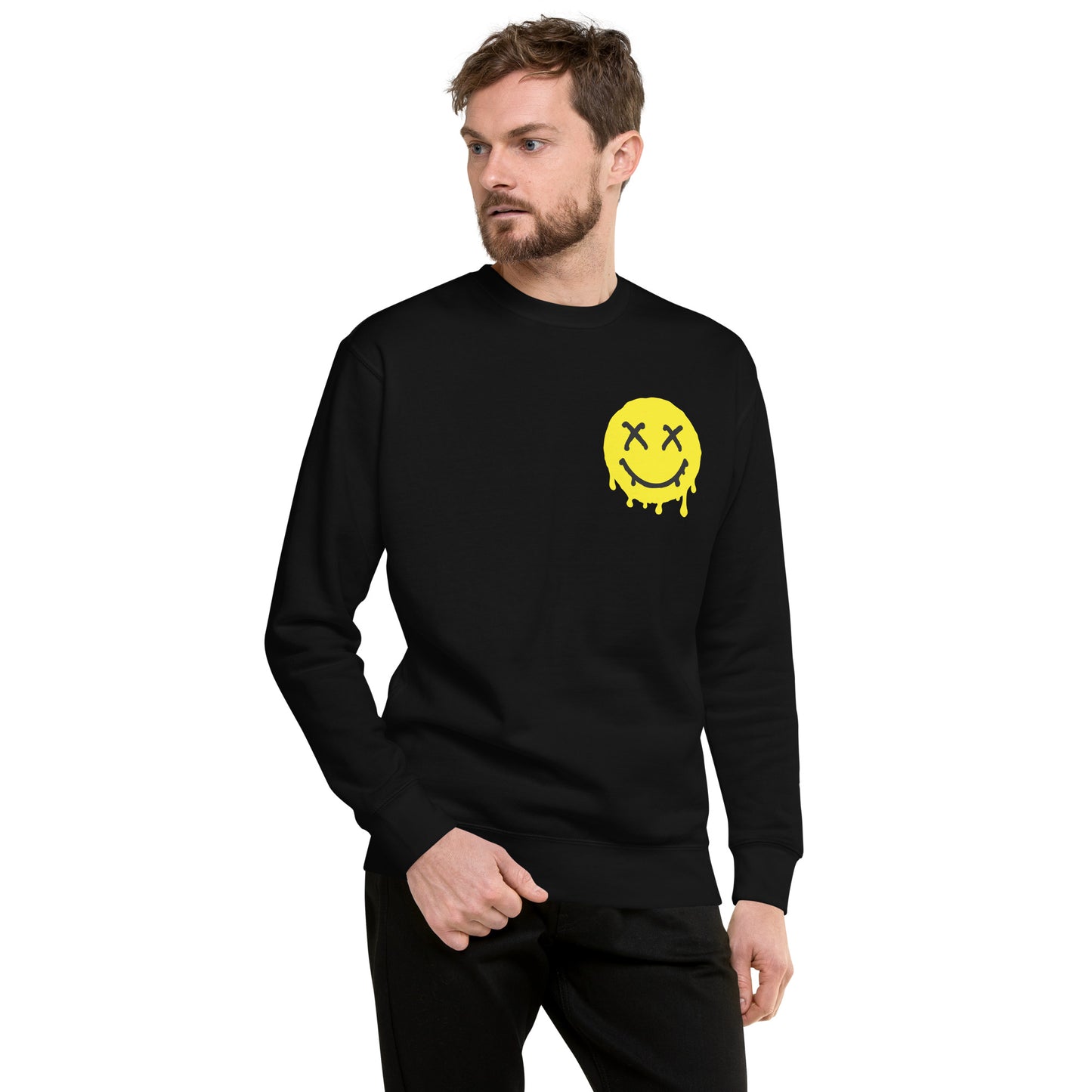 'Smiley' Premium Sweatshirt - Unisex